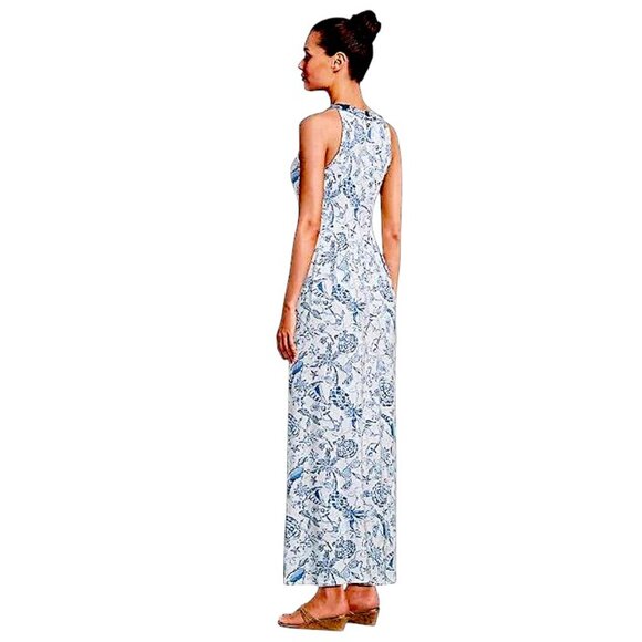 Lilly Pulitzer Carmilla Maxi Dress in "Barefoot Beachcombers" NWT - Size 2 - Picture 8 of 13